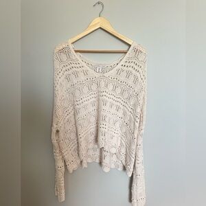 Cream Knit Sweater